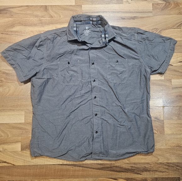 Kuhl Other - KÜHL Men’s XXL Tapered Fit Short Sleeve Button Down – Gray